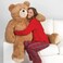 Vermont Teddy Bear, Giant Bear, 4 Ft Plush Stuffed Animal, Brown
