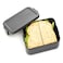Brabantia Make And Take Plastic Lunch Box Medium Dark Grey 1.1L