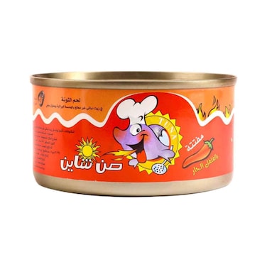 Sunshine Shredded Tuna With Chili - 185 Gram