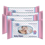 Buy Cool  Cool Ultra Soft Baby Wipes White 72 Wipes Pack of 4 in UAE