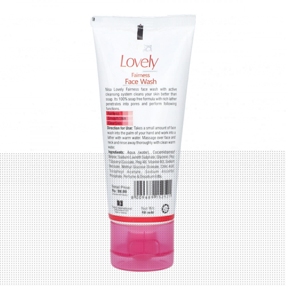 Nisa Lovely Fairness Face Wash 50 ml