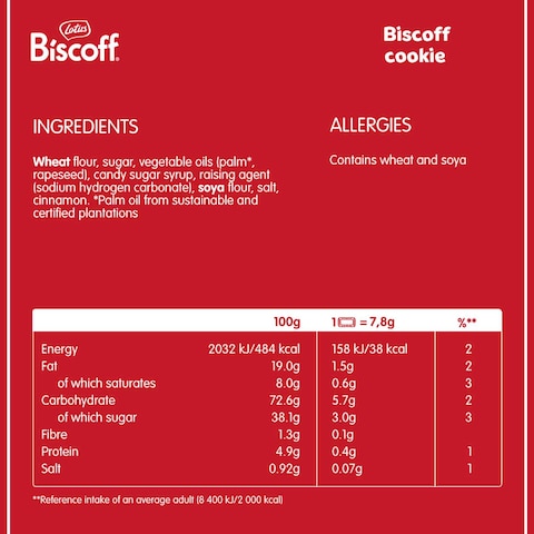 Lotus Biscoff Caramelised Biscuit 125g