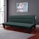 In House Asil 2 In 1 Sofabed Linen Upholstered - Dark Green