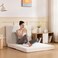 Comfy Portable White Knitted Cotton 180x90x7cm Medicated Folding Mattress