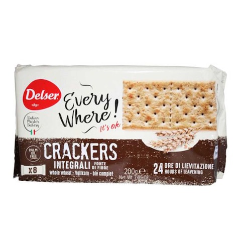 Delser Whole Wheat Cracker 200g
