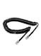 TELEPHONE CABLE SPIRAL BLACK 1.8 METER black