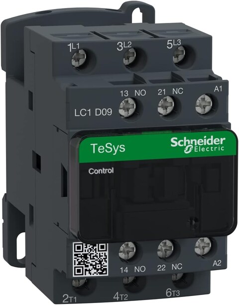 Schneider Breaker TeSys D_ TeSys D contactor - 3P(3 NO) - AC-3 - &lt;= 440 V 9 A - 230 V AC coil_ [LC1D09P7]