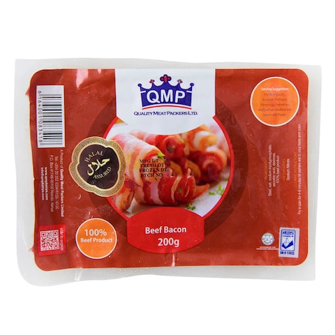 QMP Beef Bacon 200g