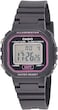 Casio - Watch For Women Quartz, Digital Display And Plastic Strap LA-20WH-8AEF