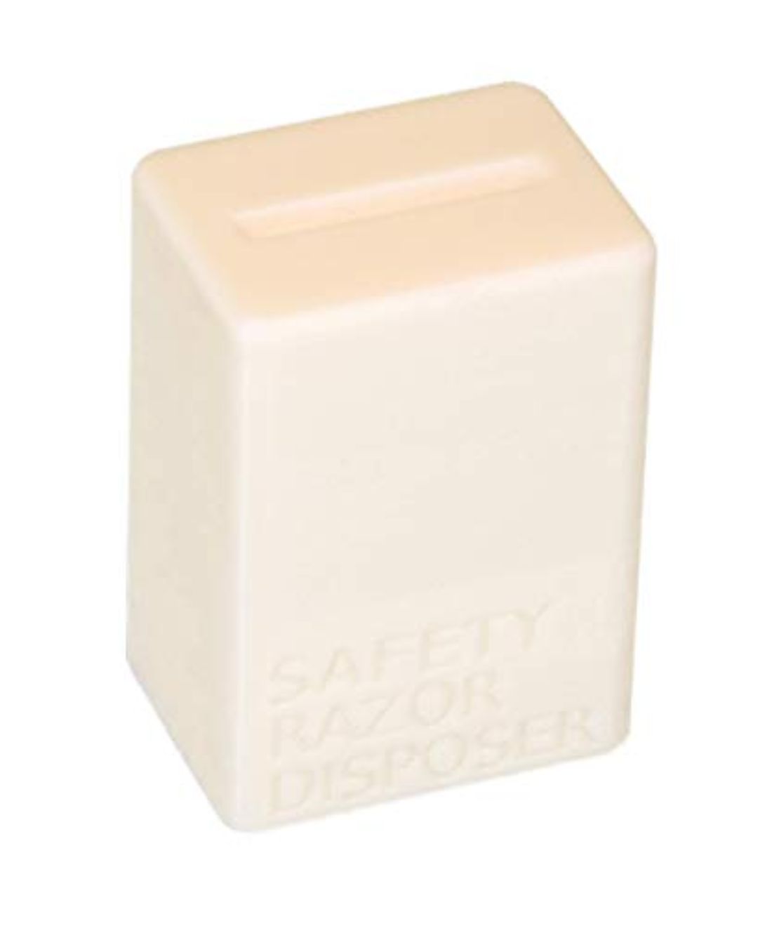 Buy Intulon Safety Razor Blade Disposer/Razor Disposal Case (Off White ...