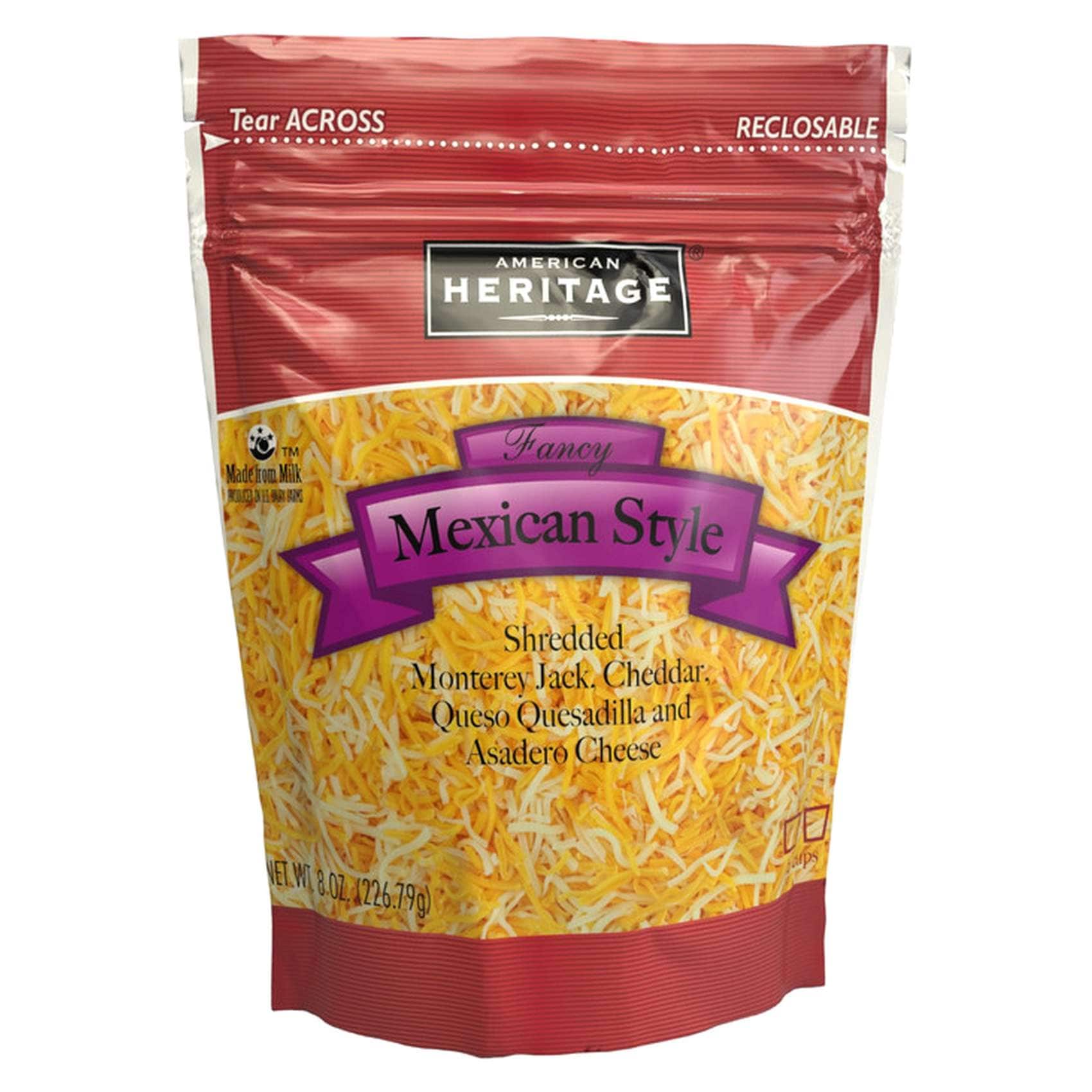 Buy American Heritage Shreaded Mexican Cheese 227g Online