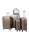 Morano 5-Piece Luggage Trolley Bag Set Gold