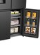 Side By Side Refrigerator 12.4Cu.ft Freezer 6.7Cu.ft, Cross Doors, Ice Maker Dispenser 351، Inverter  L RQ67W2IQ Black - (Installation Not Included)