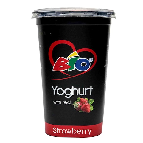Bio Real Strawberry Yoghurt 450ml