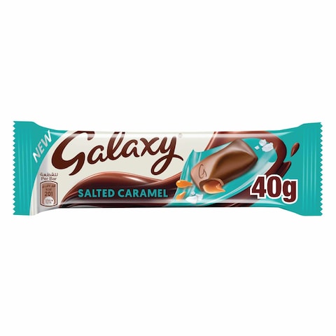 Galaxy Salted Caramel Chocolate Bar 40g