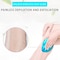 Showay Hairo Crystal Hair Eraser Stone for Women and Men, Magic Crystal Hair Remover, Painless Exfoliating Crystal Hair Removal for Body Legs Arms Back Blue, 1 Count (Pack of 1)