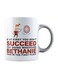 muGGyz Printed Ceramic Coffee Mug White