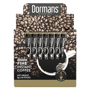 Dormans Fine Instant Coffee 1.6Gx36