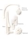 Moon Jungle Friends Musical Mobile, Child Sleeping Aids, Crib Hanging Toys For Newborn Baby, Baby Crib Mobile 360 Degrees Rotating, Soft Toy Om+, &lrm;25 X 35 X 55cm