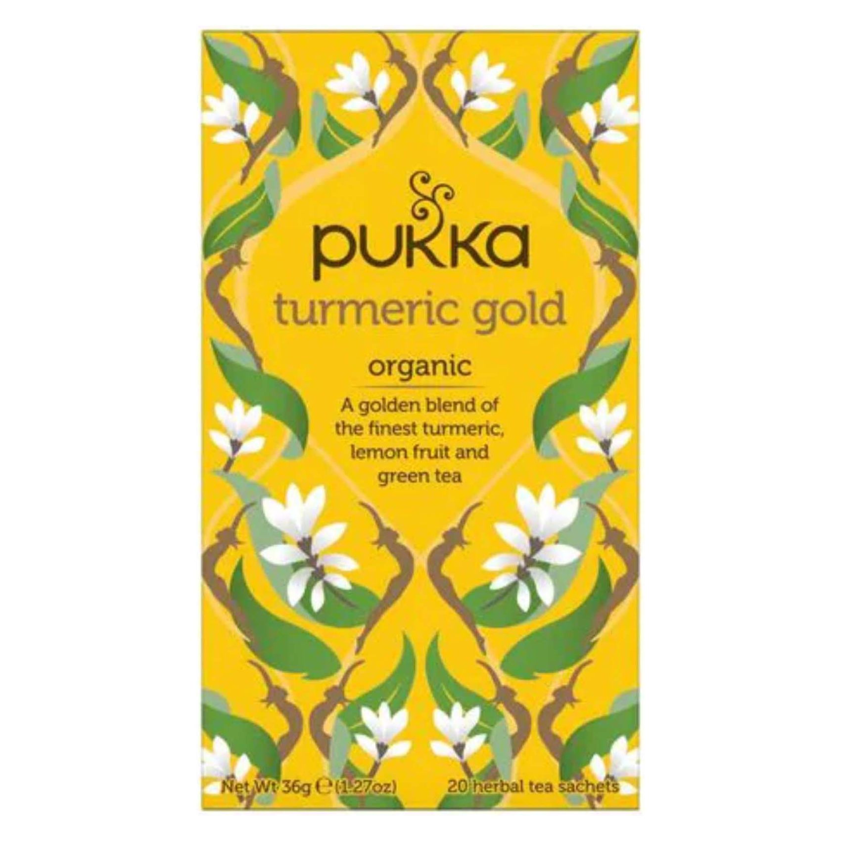 Pukka Turmeric Gold Organic Herbal 20 Tea Bags