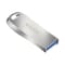 سانديسك الترا لوكس محرك فلاش USB 128 غيغا بايت - فضي