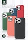 Green Lion Liquid Silicone Case for iPhone 13 Pro 6.1", Shockproof Bumper Protection, Anti-Scratch, Anti-Fingerprint - Red