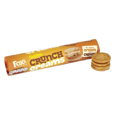 Fox&#39;s Golden Crunch Cream Biscuits 200g