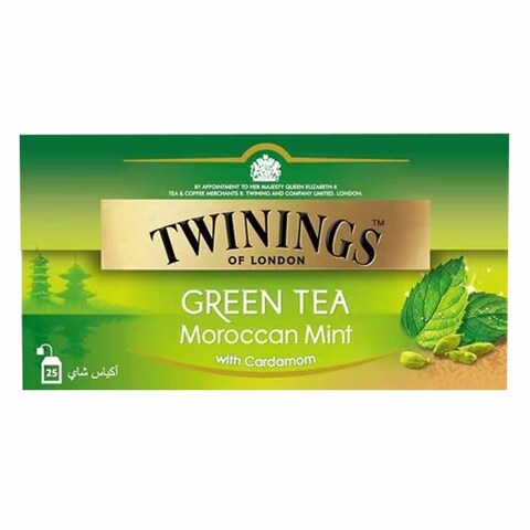 Twinings Green Tea Moroccan Mint 25 Sachets