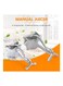 Generic Manual Hand Press Juicer -Silver 225X120X110mm