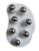7 Beads massager 360 degree rotating ball Meridian brush

