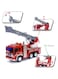 Generic 1:16 Fire Truck Toy With Lights And Sounds, 10.5&quot; Friction Powered Car Fire Engine Truck With Water Pump Sirens And Extending Ladder Firefighter Toy For Toddler