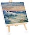 Lavish 10X 10 Art Easel Stand With Canvas Set Tabletop Wooden Display Stand 6 Pcs Set