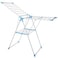 Generic Foldable Clothes Drying Stand Silver 156x62x98centimeter