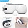 Eye Massager Rechargeable with Heat, Air Pressure and Vibration Massage, Dry Eye Mask with Heat Intensity Adjustable, Portable Sleep Mask For Relieving Eye Fatigue and Eye Strain