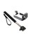 Generic - Selfie Stick Monopod With Bluetooth Shutter Remote Black