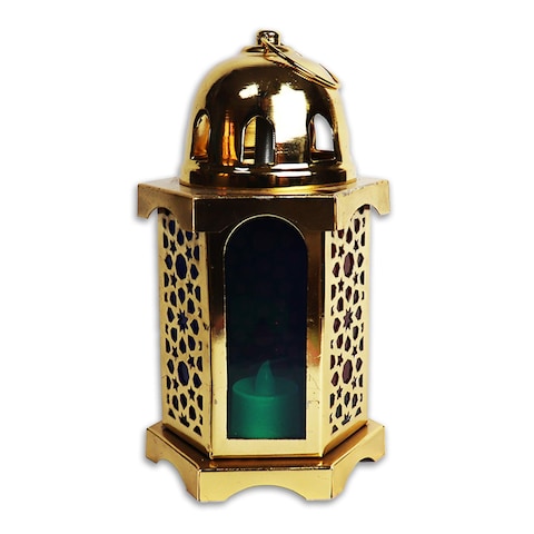 Metal Ramadan Lantern - 22 Cm