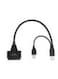 Generic USB 3.0 To Sata Adapter Cable, Black