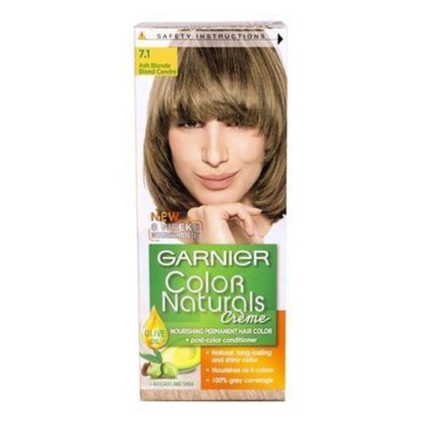 Garnier Color Naturals Hair Color Ash Blonde 7.1