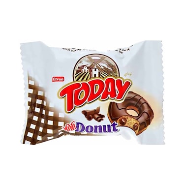 Today Donut Coated Chocolate With Vanilla 1 Piece