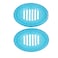 Appollo glow Soap Dish (Pack Of 2)
