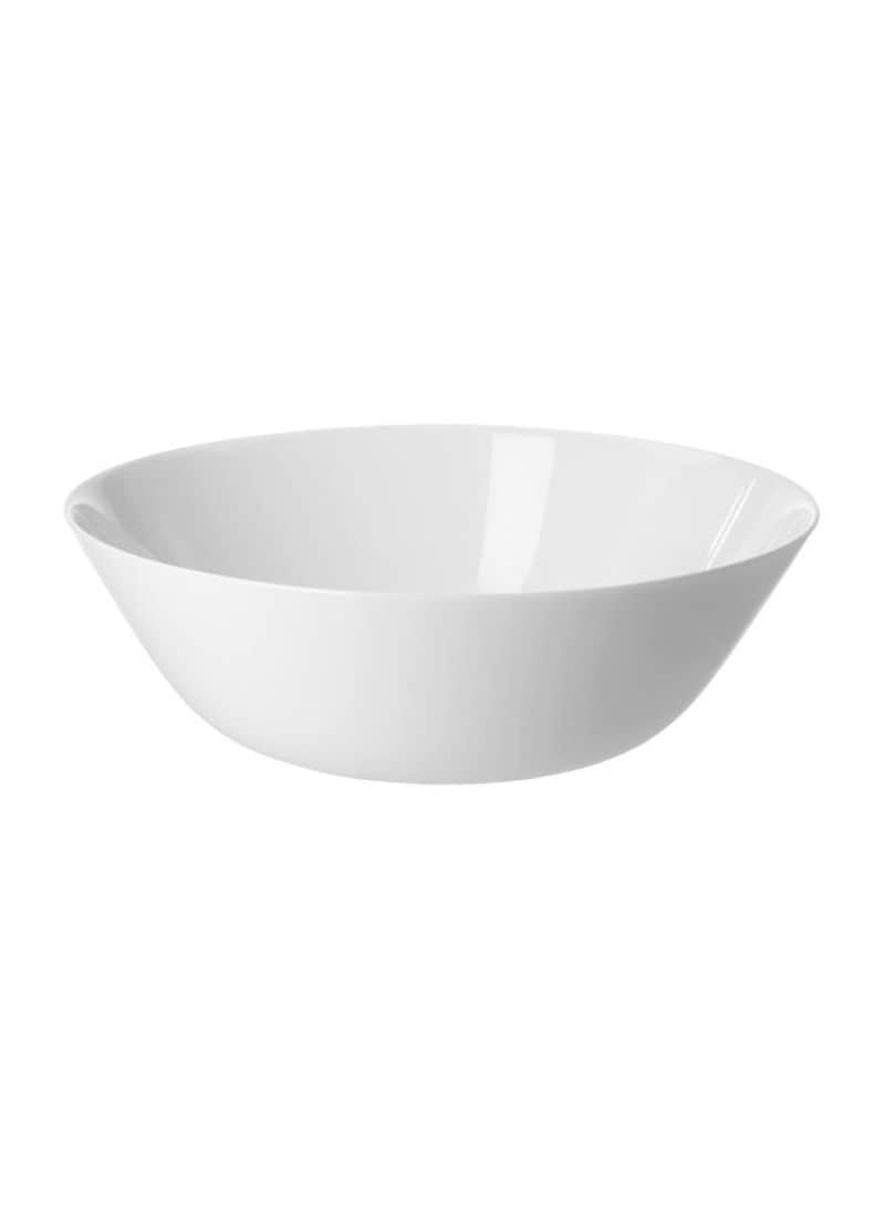 Buy Generic Ceramic Serving Bowl White 23cm Online | Carrefour KSA
