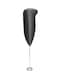 Generic Electric Milk Frother Automatic Handheld Foam Maker 254 Black/Silver