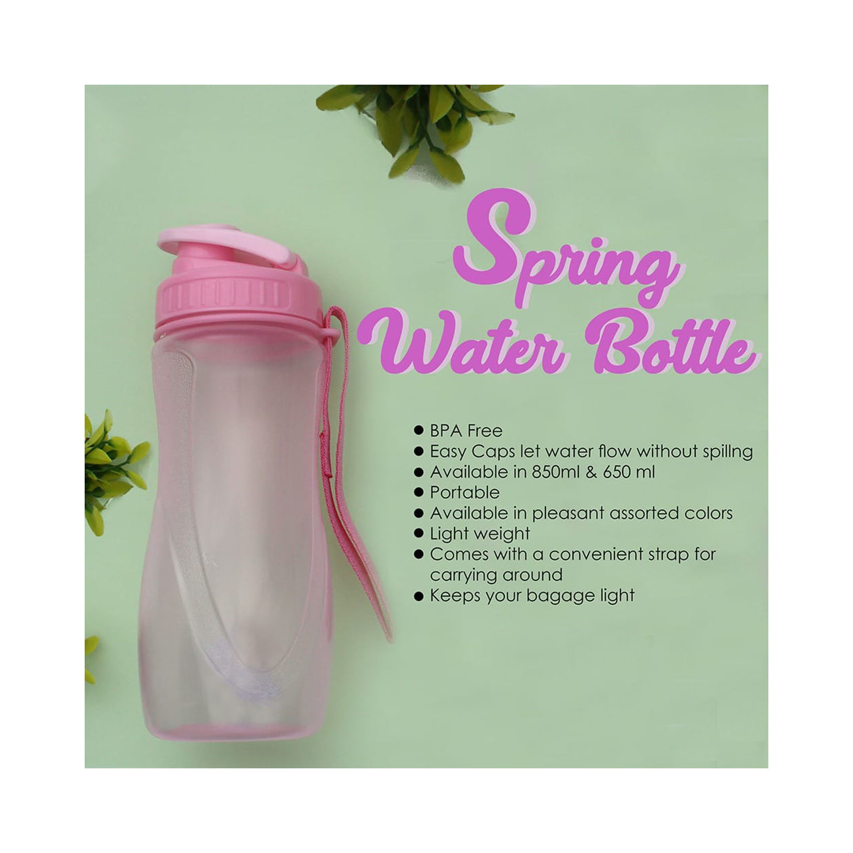 Appollo Spring Water Bottle 850 ml