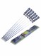 6-Piece BBQ Grill Skewer Set Silver/Black