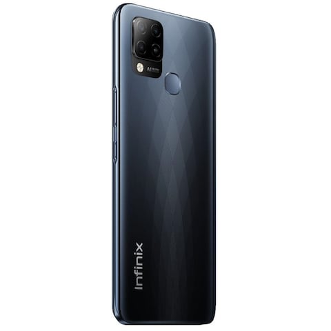 Infinix Hot 10s Dual Sim - 6.82-inch, 128GB, 4GB, 4G LTE - Black
