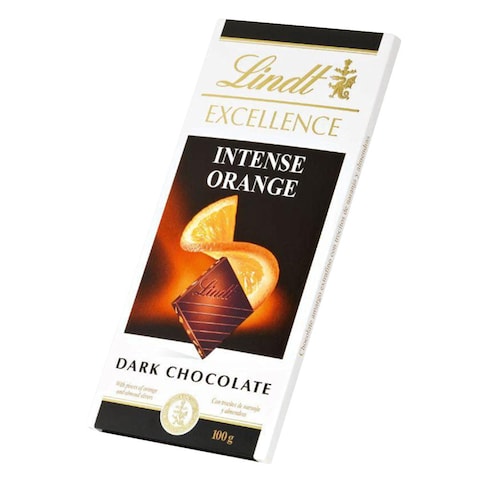 Lindt Excellence Intense Orange Dark Chocolate 100g