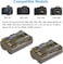 DMK Power 2-Pack 1560mAh BP-511 Batteries with LCD Quick Charger Compatible with Canon EOS 5D 50D 40D 20D 30D 10D Digital Rebel 1D D60 300D D30 etc,