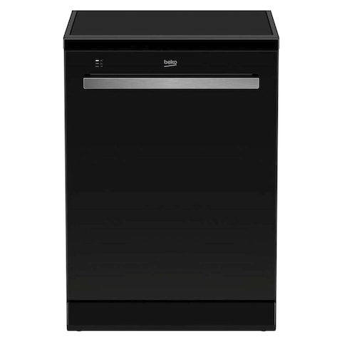 Beko Freestanding Dishwasher - 15 Place Settings - Black - DEN48520GB