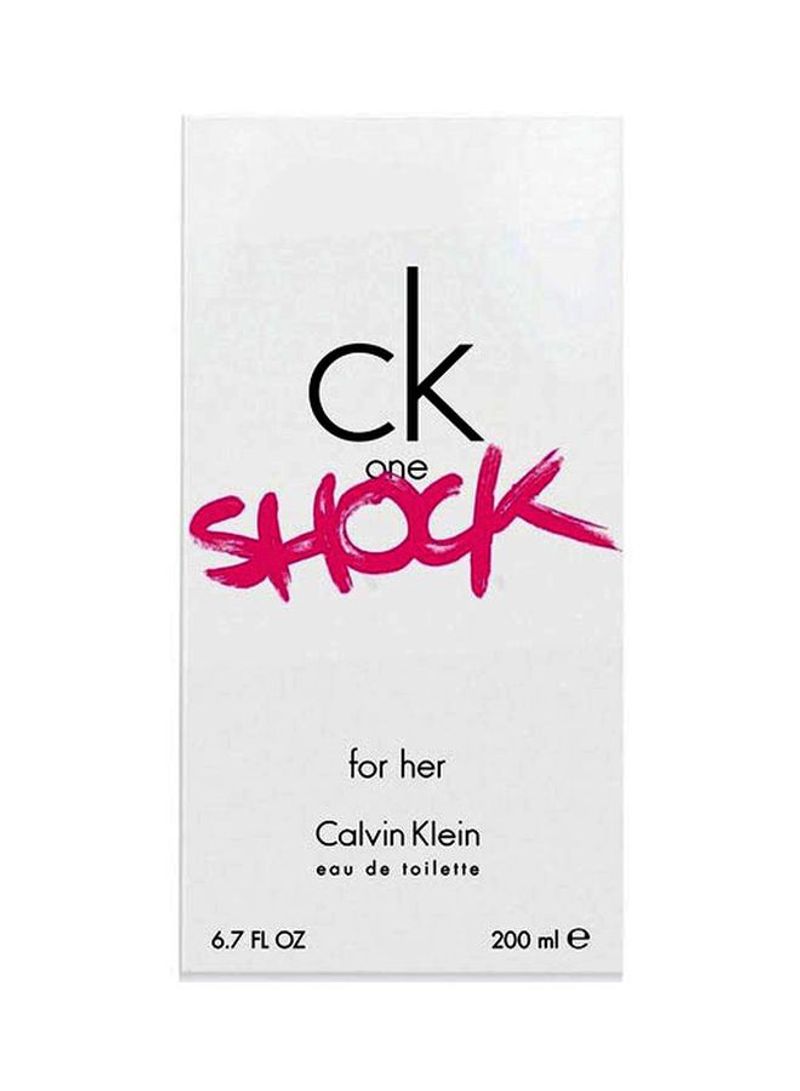 Calvin Klein One Shock Eau De Toilette For Women - 200ml