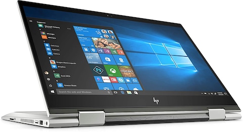 Hp ENVY x360 Convertible Laptop i7-1065G7 , 16GB ram, 1TB SSD, 15.6 inch Touch, No DVD,windows 10 home,silver ,FPR .